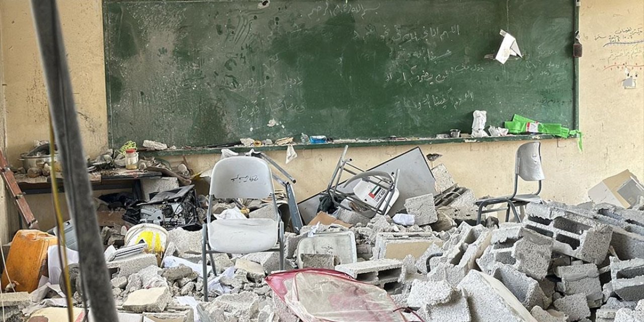 İsrail, Gazze'de 7 Ekim'den Bu Yana 12 Bin Öğrenciyi Öldürdü, 567 Okulu Bombaladı