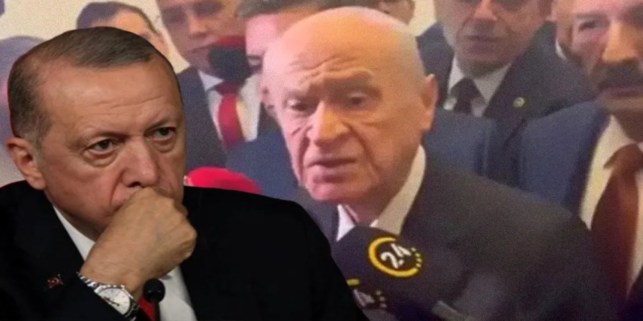 Bahçeli'yi Kızdıran Soru Cumhurbaşkanı Erdoğan'a da Soruldu