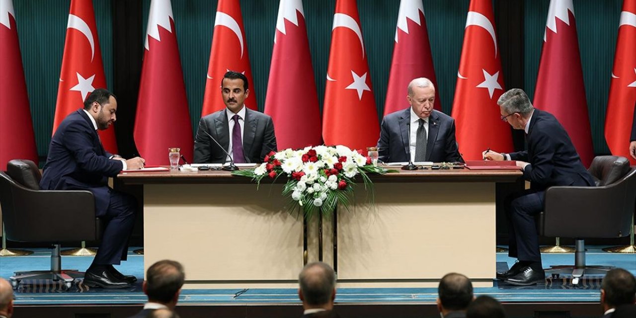 Türkiye İle Katar Arasında 8 Anlaşma İmzalandı
