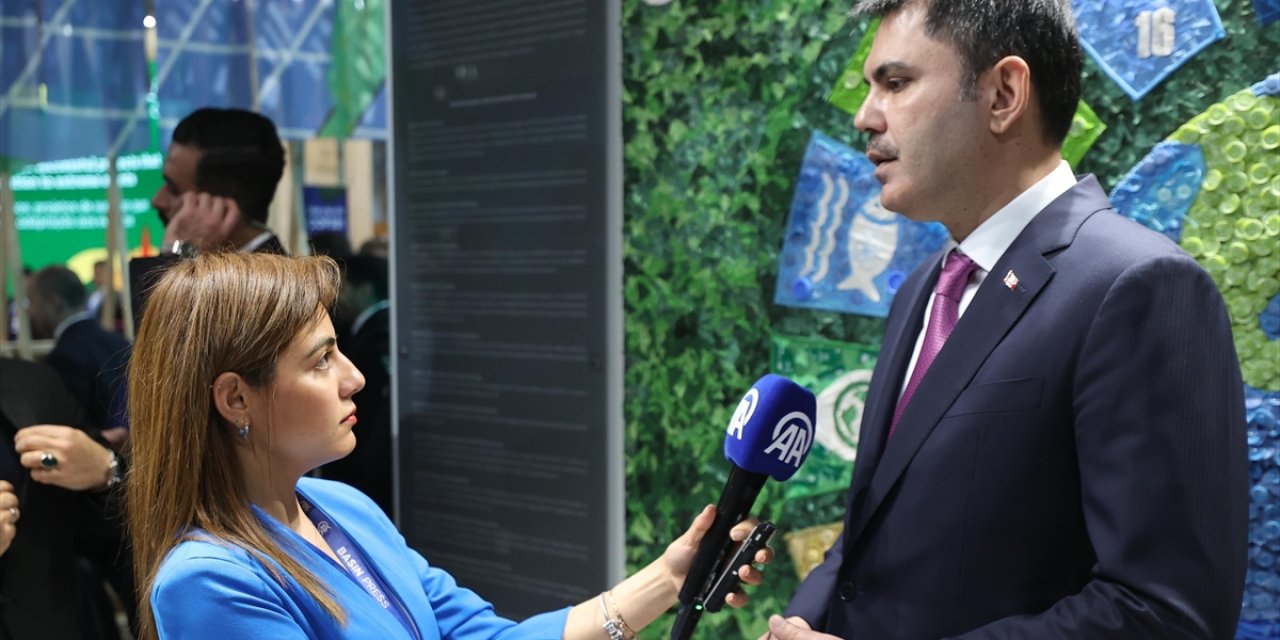 Çevre, Şehircilik Ve İklim Değişikliği Bakanı Kurum, Devam Eden Cop29 Zirvesi'ni AA'ya Değerlendirdi