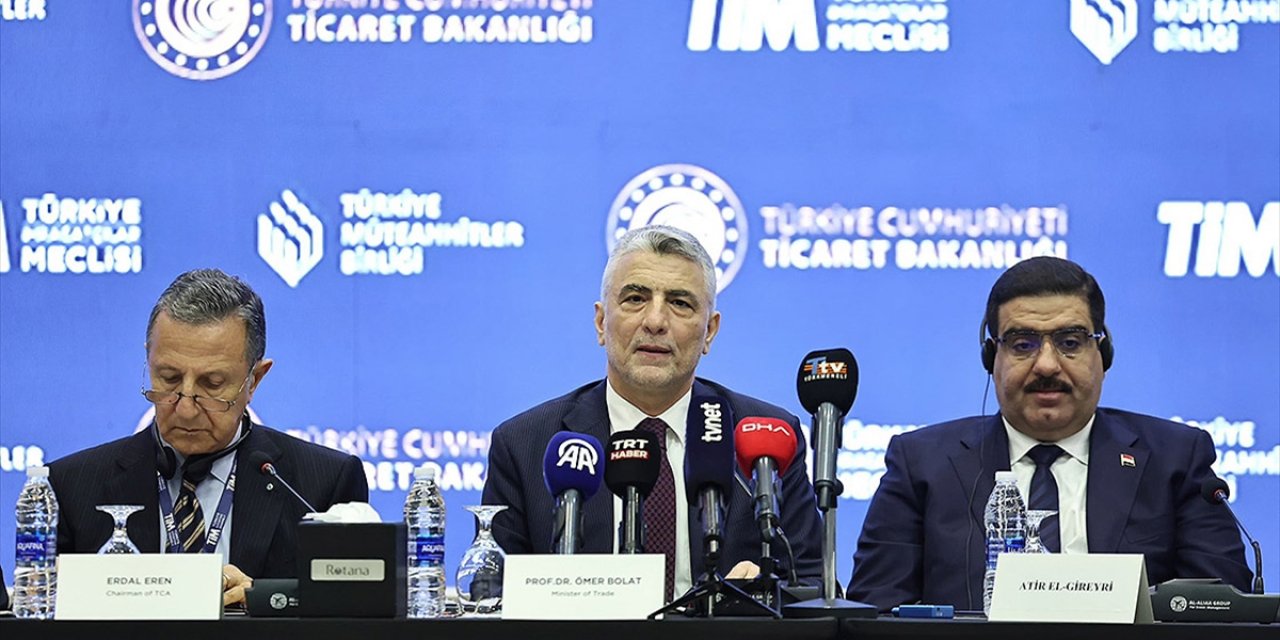 Bakan Bolat: Büyük Kalkınma Yolu Projesi'nde Türkiye Irak'ı Desteklemektedir