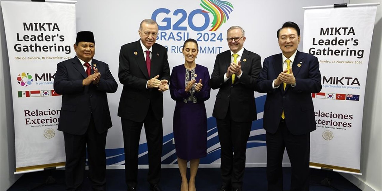 Cumhurbaşkanı Erdoğan, Mıkta Liderler Buluşması'na Katıldı