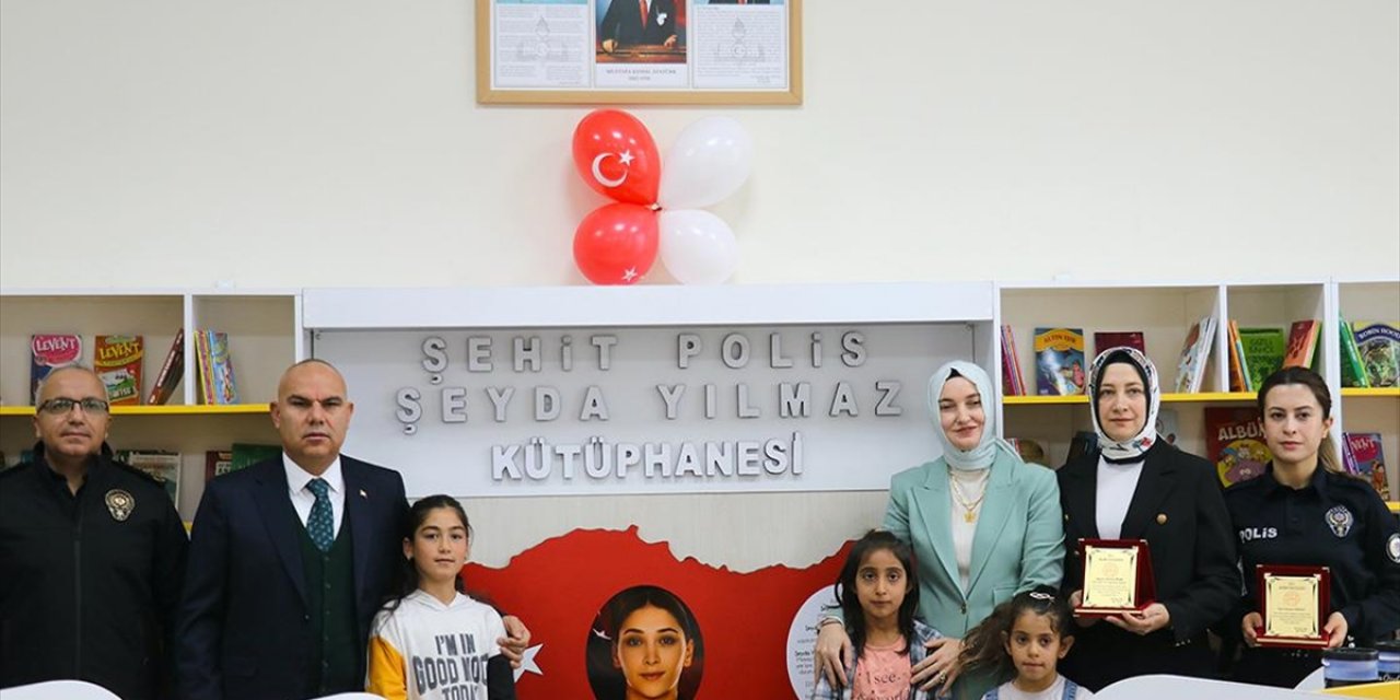 Şehit Polis Şeyda Yılmaz'ın Adı Ağrı'da Meslektaşlarınca Yapılan Kütüphanede Yaşatılacak