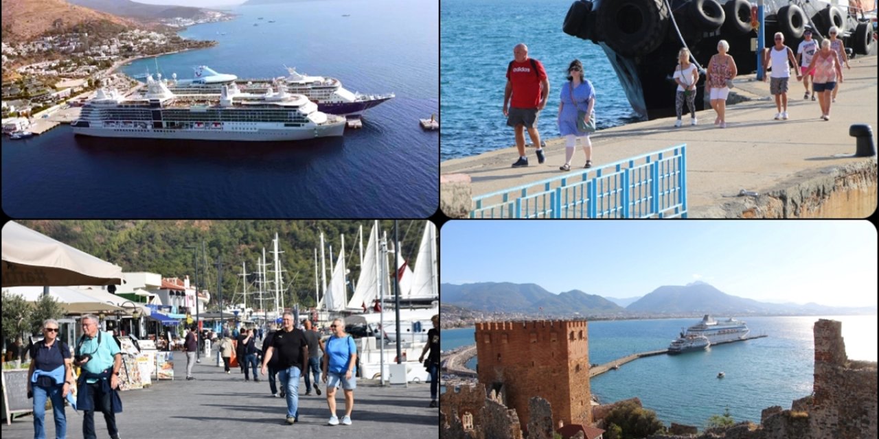 Türkiye'de 10 Ayda Yaklaşık 1,8 Milyon Kruvaziyer Yolcusu Ağırlandı