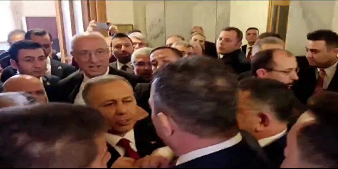 Meclis Komisyonu Karıştı! Bakan Yerlikaya İle CHP'liler Arasında Kavga!