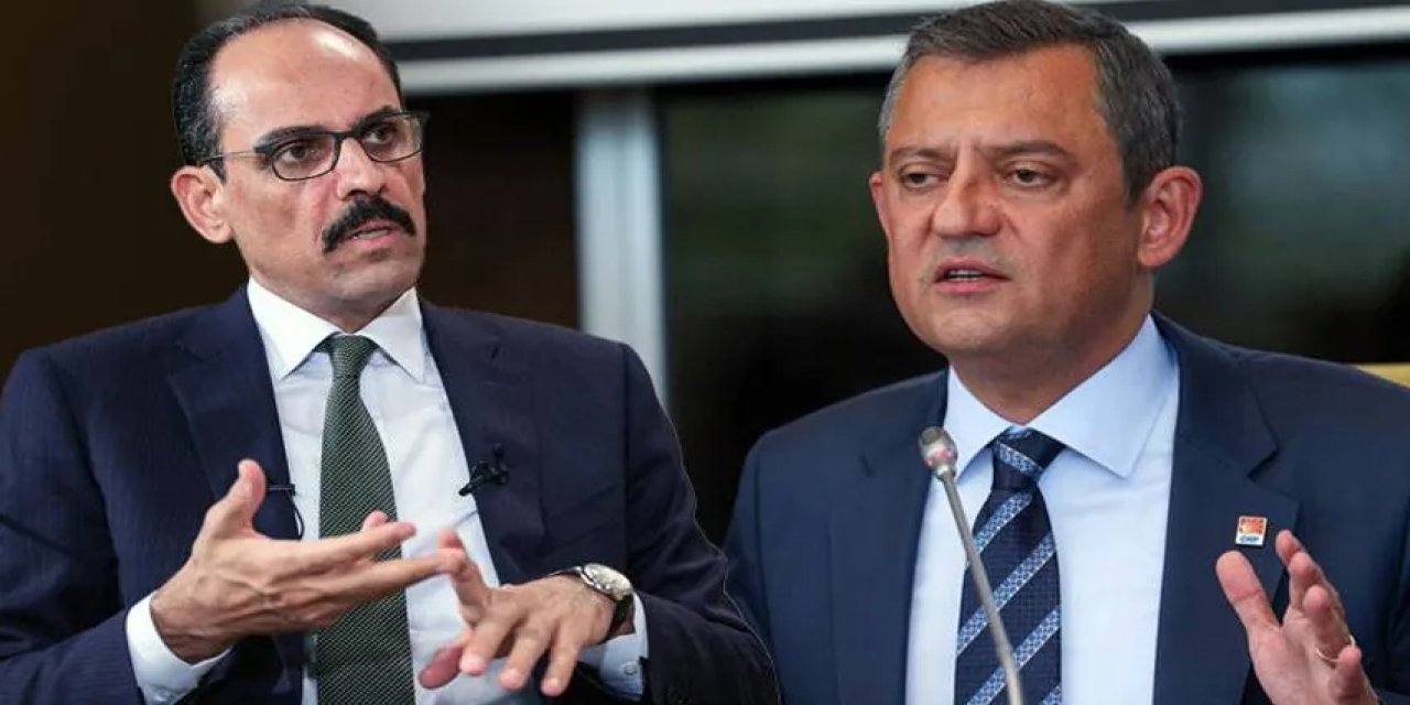 MİT Başkanı Kalın'dan CHP'ye 'Gizli' Sunum!