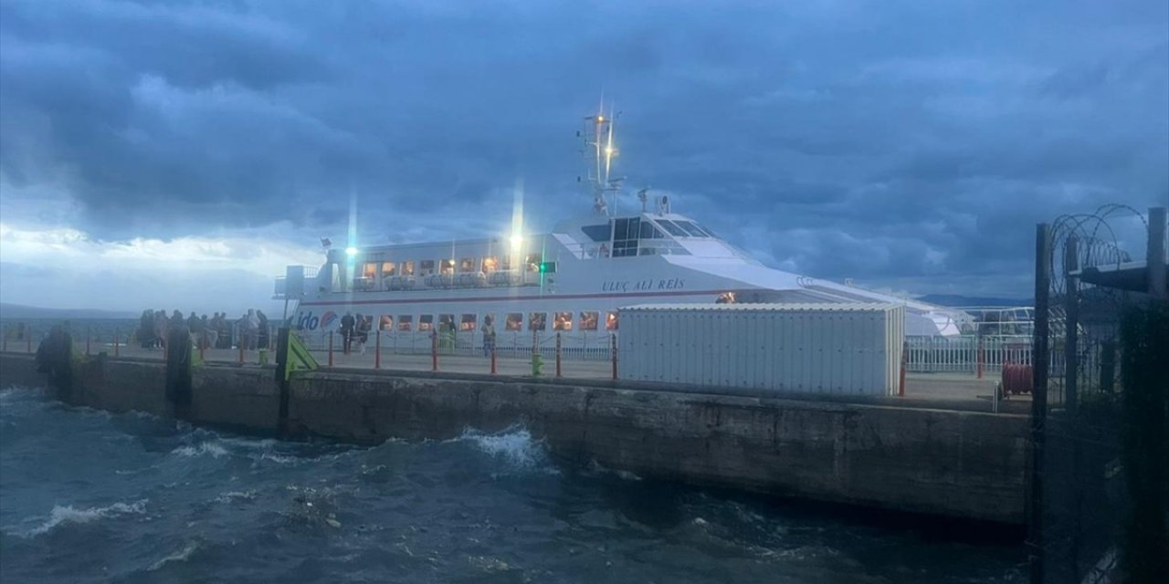 İstanbul Deniz Otobüslerinin Bazı Seferleri İptal Edildi