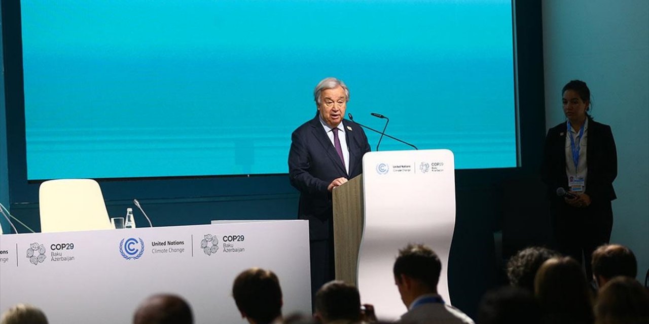 BM Genel Sekreteri Guterres, İklim Hedefleri Doğrultusunda Bütün Tarafları Adım Atmaya Çağırdı