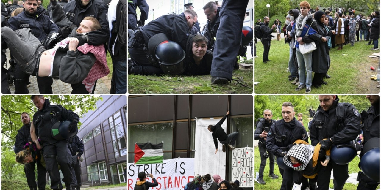 Alman Üniversiteleri Filistin'e Destek Eylemlerine Emsalsiz Gerekçelerle Engel Oluyor