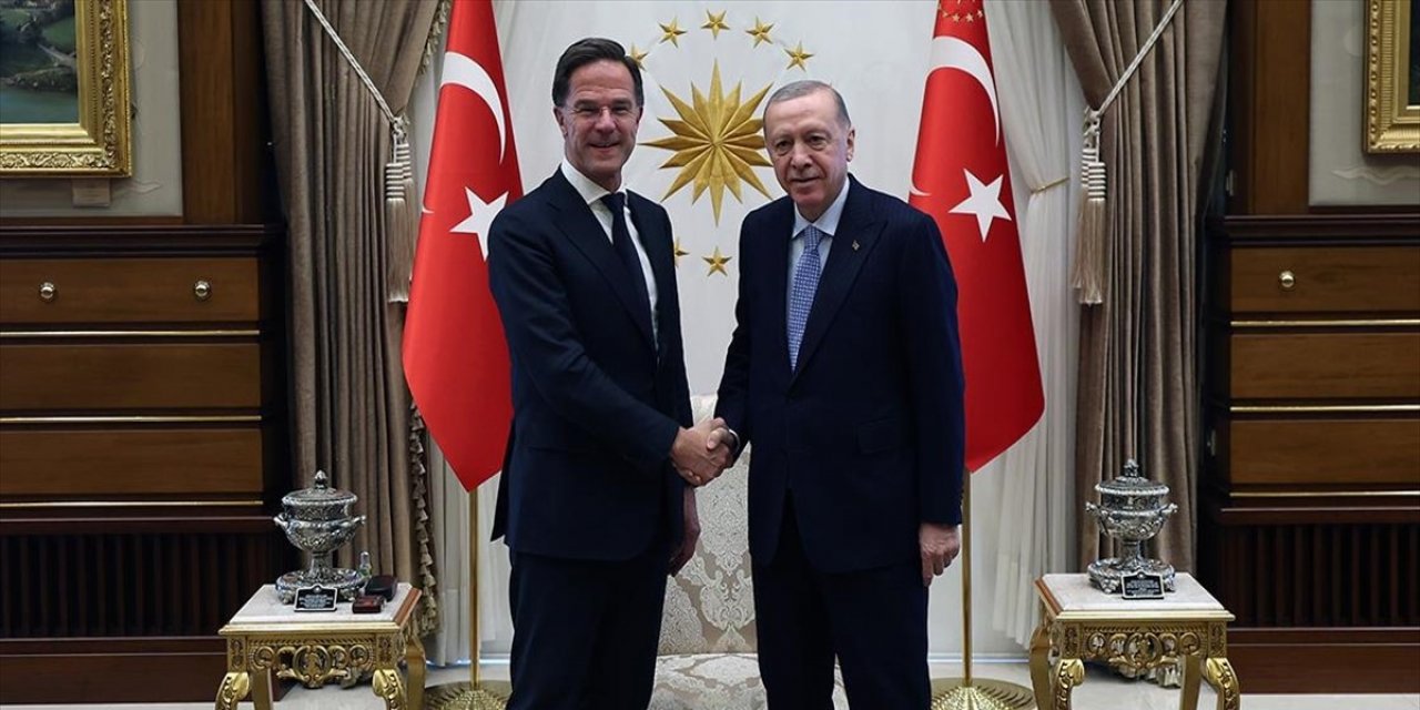 Cumhurbaşkanı Erdoğan, Nato Genel Sekreteri Rutte'yi Kabul Etti