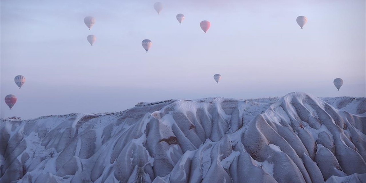 Kapadokya'da Balonlar 6 Gün Sonra Yeniden Gökyüzünde