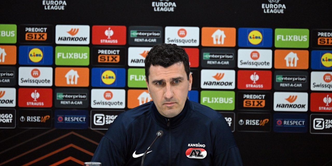 Az Alkmaar Teknik Direktörü Martens: Çok Kaliteli Bir Rakiple Oynayacağız