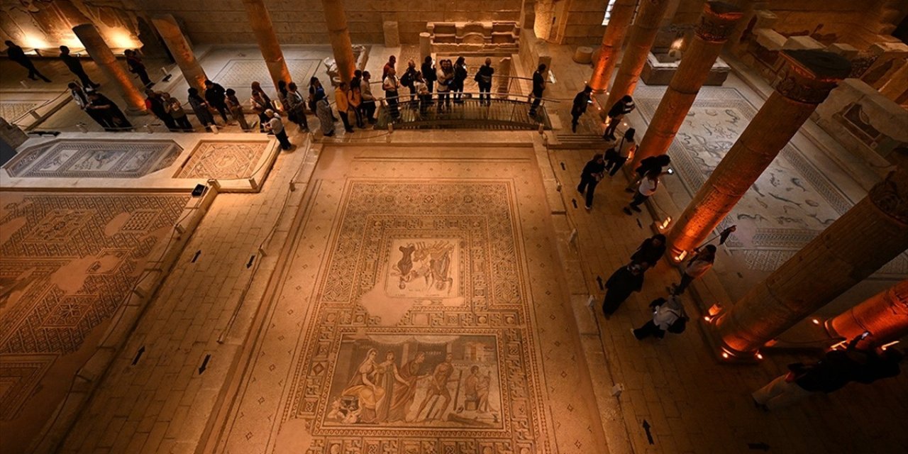 Zeugma Mozaik Müzesi 442 Bin Ziyaretçiyle Rekor Kırdı