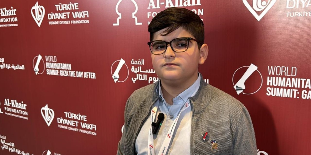 İsrail Saldırısında Tüm Aile Bireylerini Kaybeden 12 Yaşındaki Filistinli Şihabeddin Yaşadıklarını AA'ya Anlattı