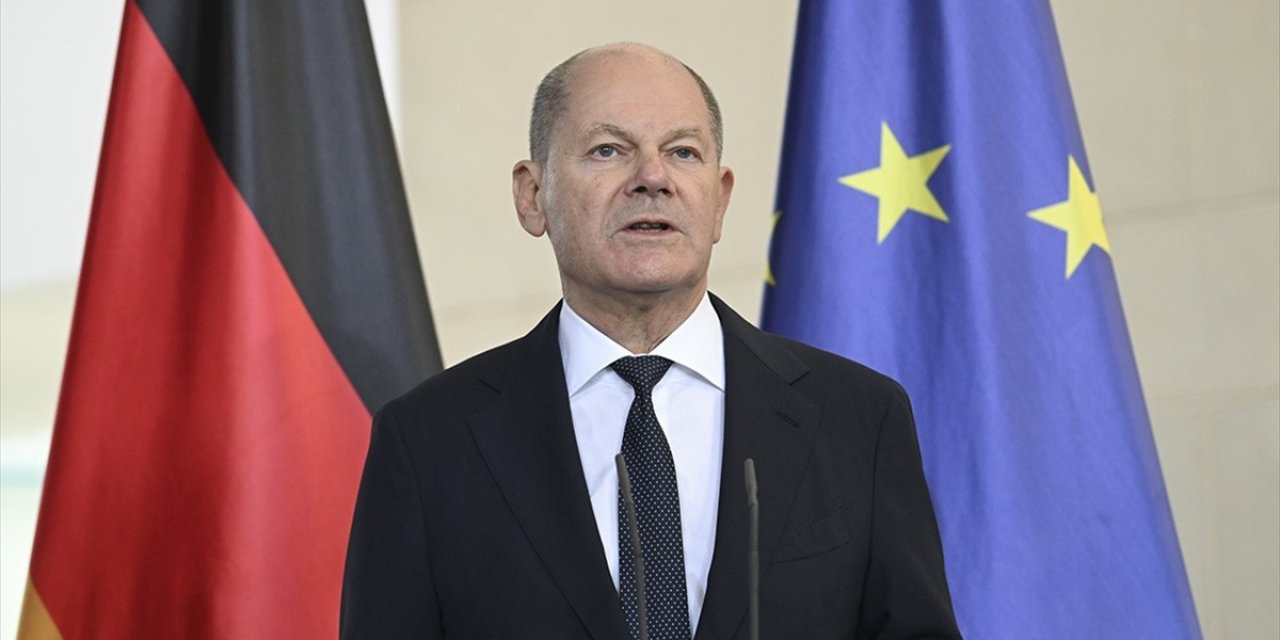 Almanya Başbakanı Scholz Ukrayna'da