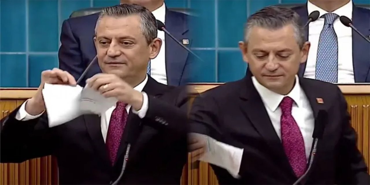 Özgür Özel'den Kürsüde Tarihi Hareket!