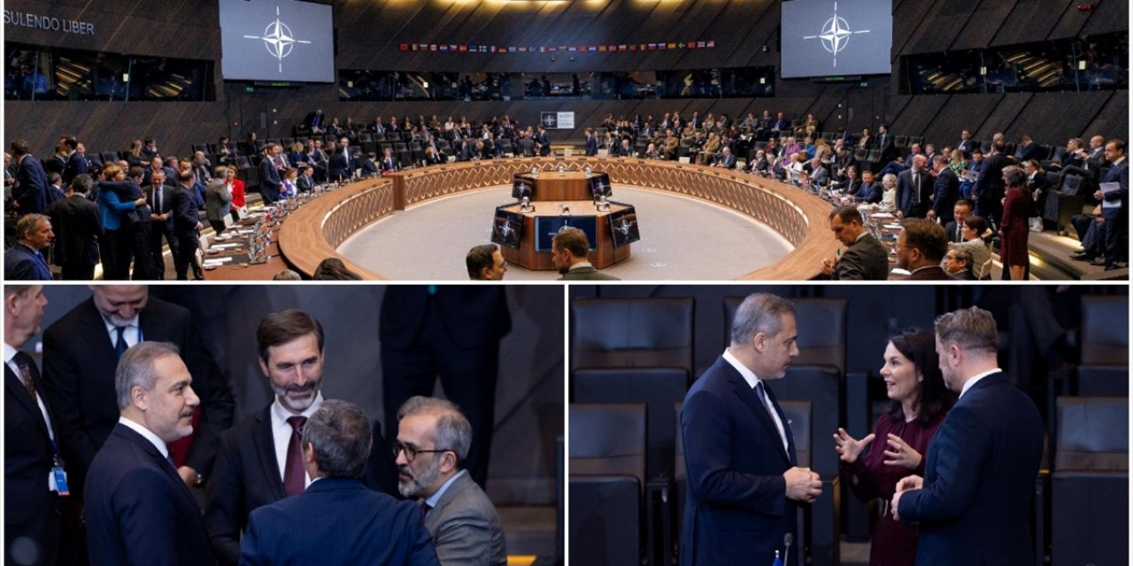 Bakan Fidan, Brüksel'de Kuzey Atlantik Konseyi Dışişleri Bakanları Çalışma Oturumu'na Katıldı