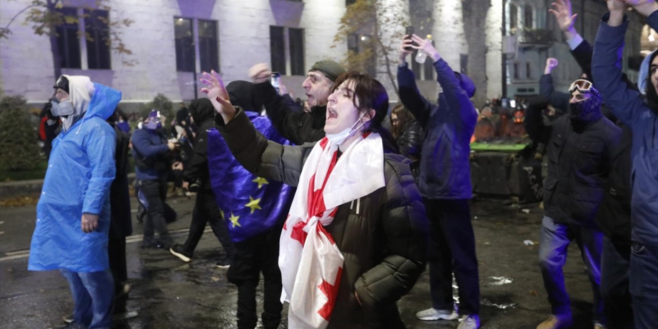 ABD'den, Hükümet Karşıtı Protestoların Sürdüğü Gürcistan'a "ek Yaptırım" Mesajı