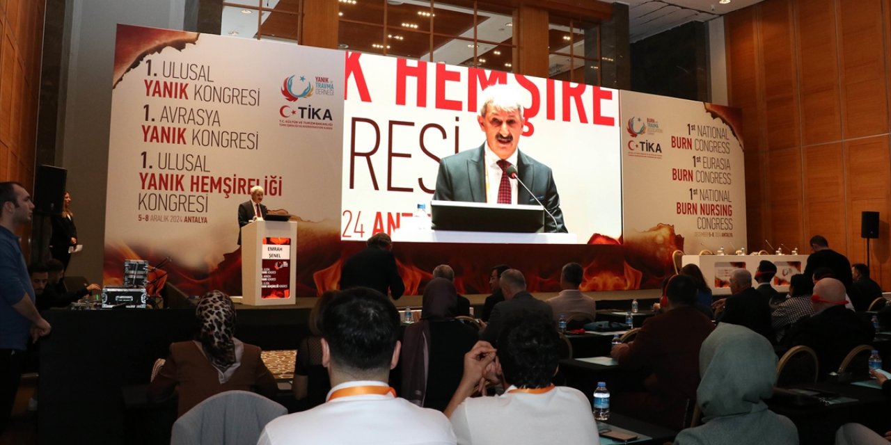 23 Ülkeden Bilim İnsanı Antalya'daki Yanık Kongrelerinde Buluştu