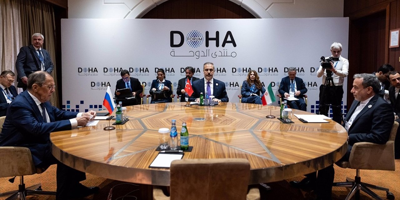 Bakan Fidan, Doha'da Astana Formatında Dışişleri Bakanları Toplantısı'na Katıldı