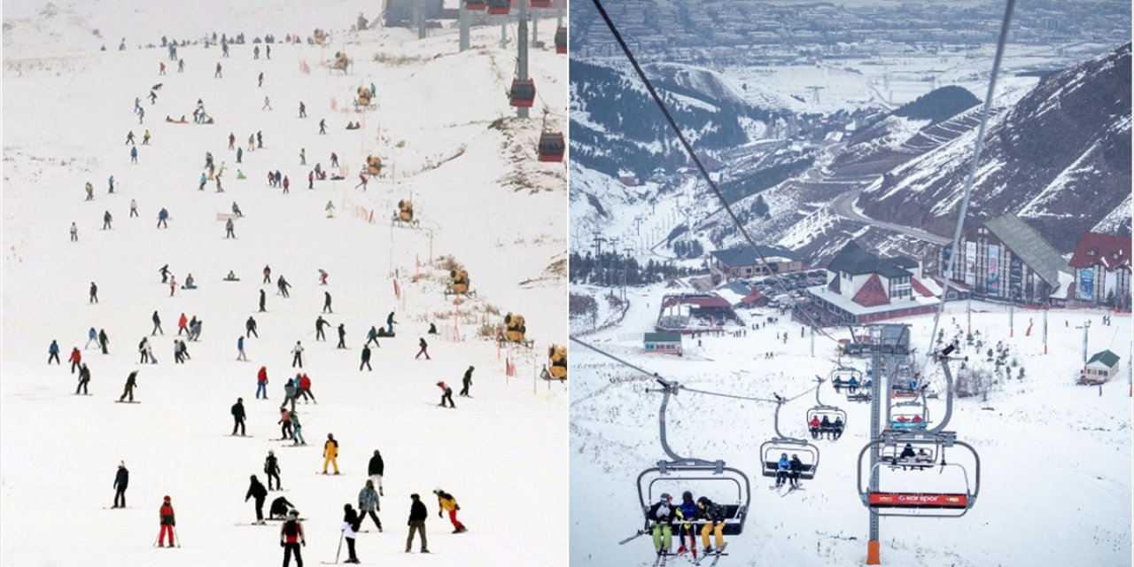 Pistler Kayakseverlerle Doldu