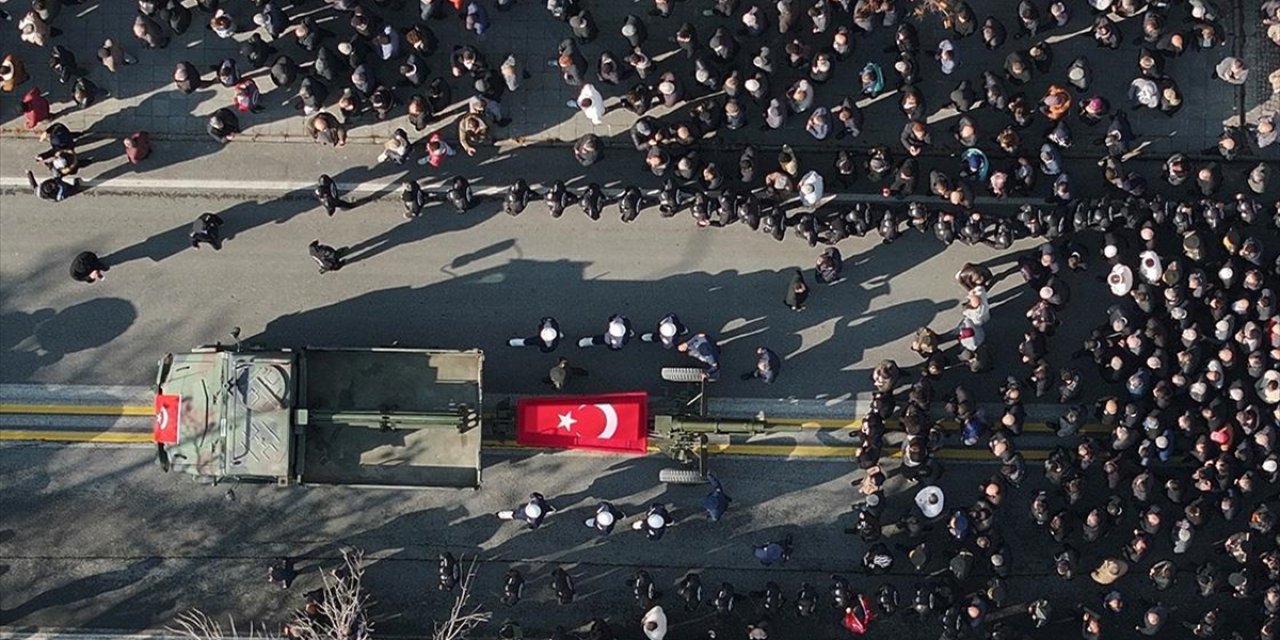 Şehit Tuğgeneral İsa Baydilli, Kayseri'de Son Yolculuğuna Uğurlandı