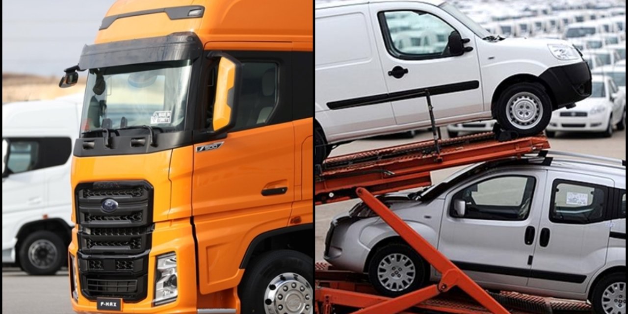 Hafif Ticari Araç, Kamyon ve Kamyonet İhracatı 2023'ü Solladı