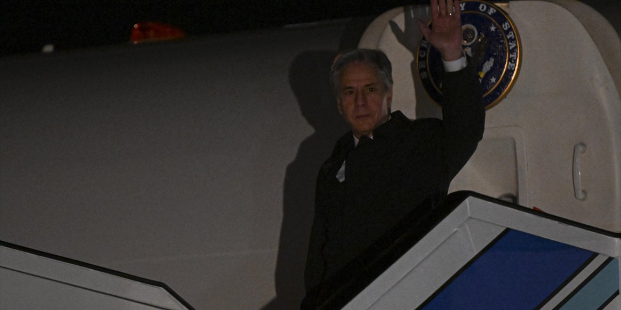 ABD Dışişleri Bakanı Blinken Ankara'ya Geldi