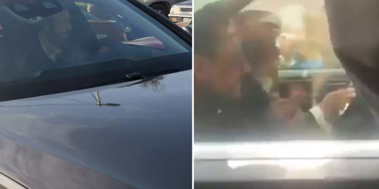 Şam Ziyaretinden Dikkat Çeken Görüntü!