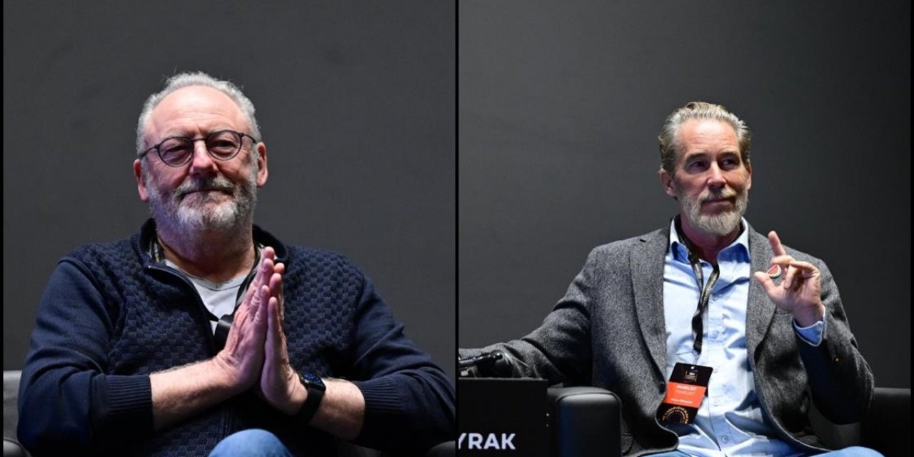 Aktör Liam Cunningham ve Sinan Albayrak, "İnsanlık Çağrısı" Panelinde Konuştu