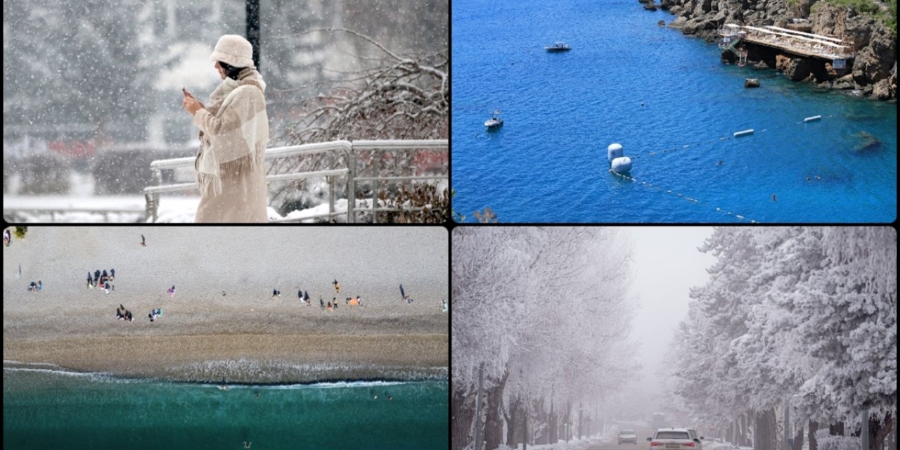 Kasımda En Düşük Sıcaklık Erzurum'da, En Yüksek Sıcaklık Antalya'da Ölçüldü