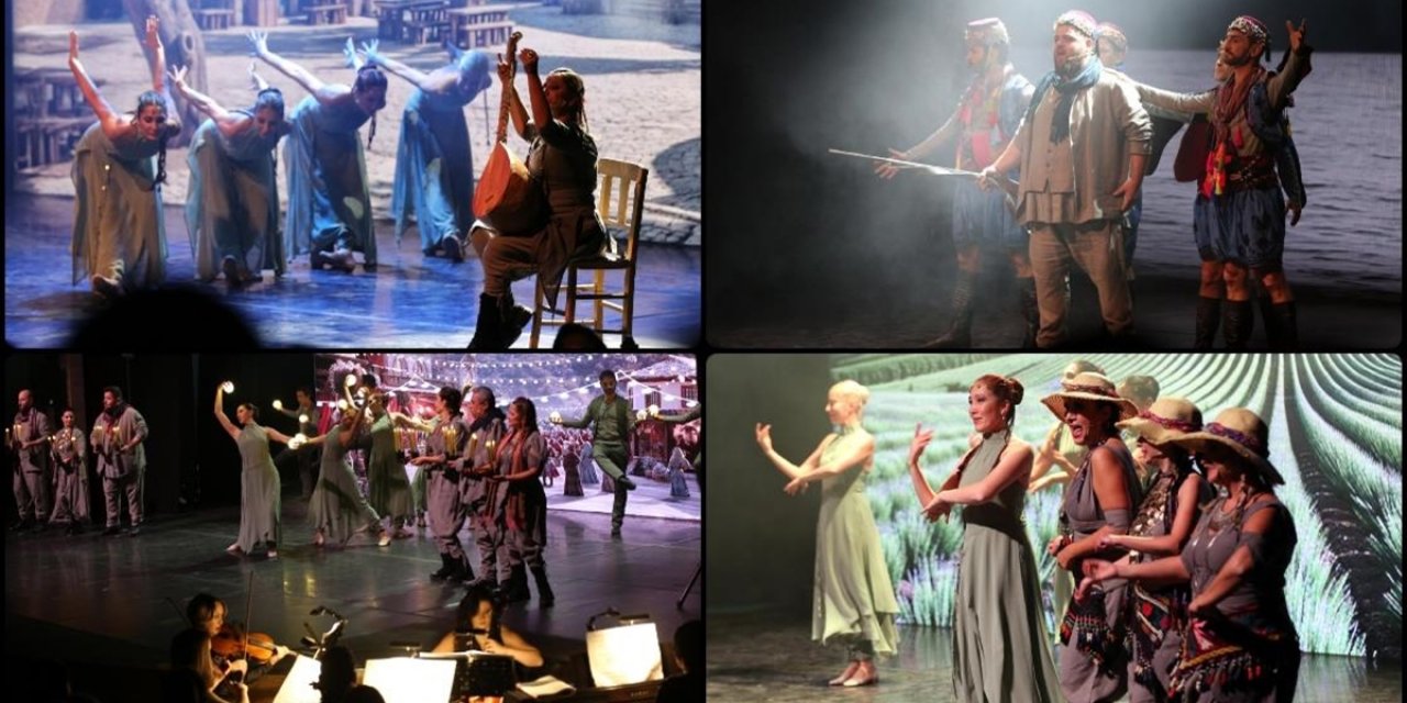 Ardahan'da 1. Anadolu Opera Ve Bale Festivali Kapsamında "Folklorama" Müzikali Sanatseverlerle Buluştu