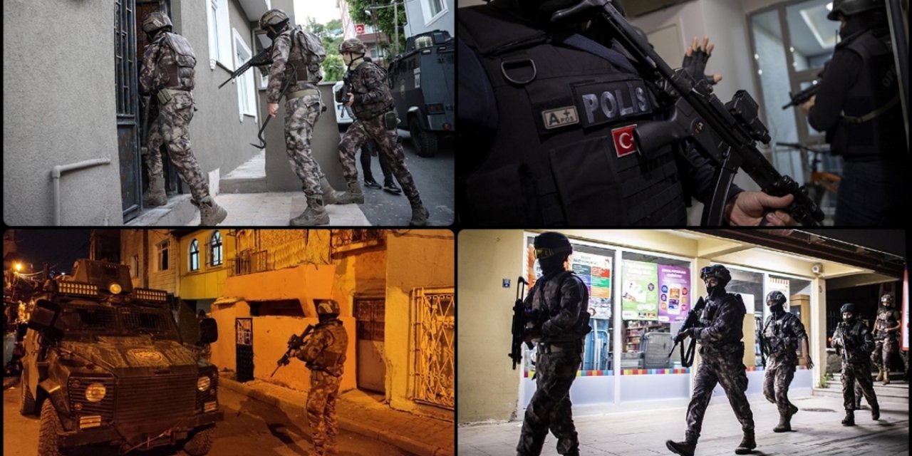 Türkiye'de Bu Yıl 51 Bin 433 İç Güvenlik Operasyonu Düzenlendi
