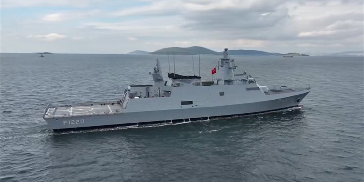 Açık Deniz Karakol Gemisi TCG Akhisar İlk Seyrini Gerçekleştirdi
