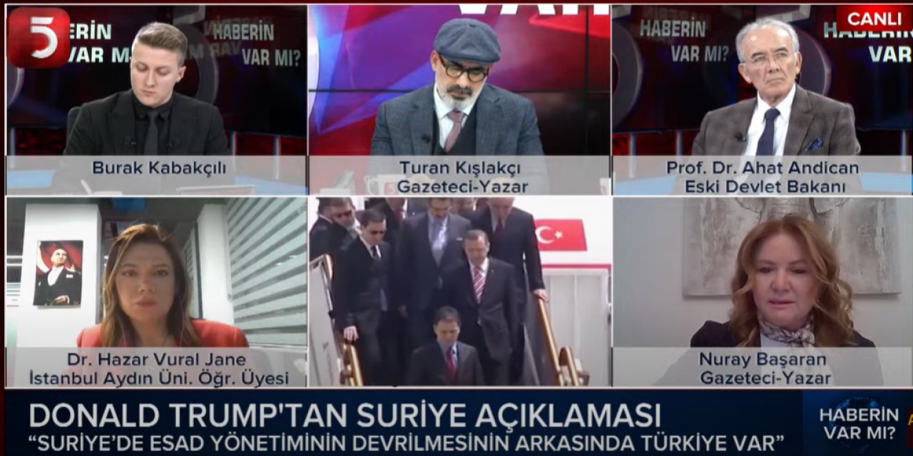 Gazeteci Yazar Nuray Başaran TV5'de Gündemi Değerlendiriyor.