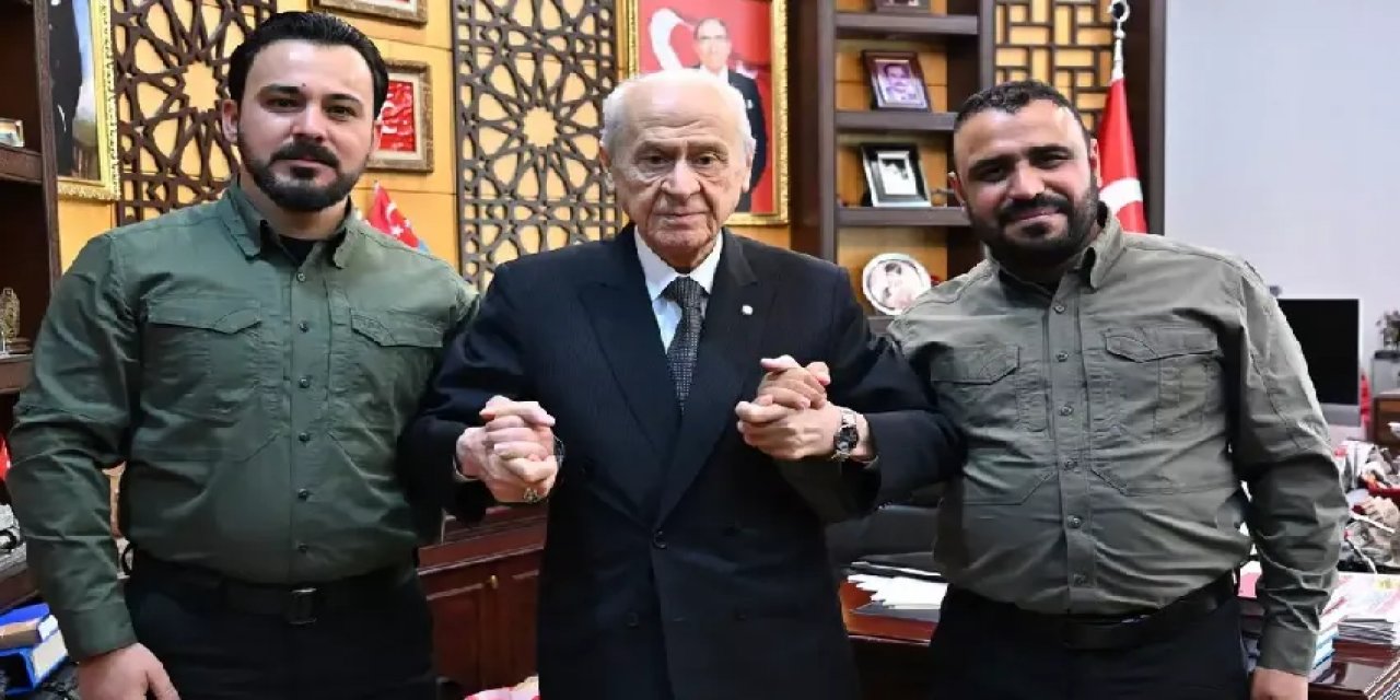 MHP Lideri Bahçeli'ye Dikkat Çeken Ziyaret!