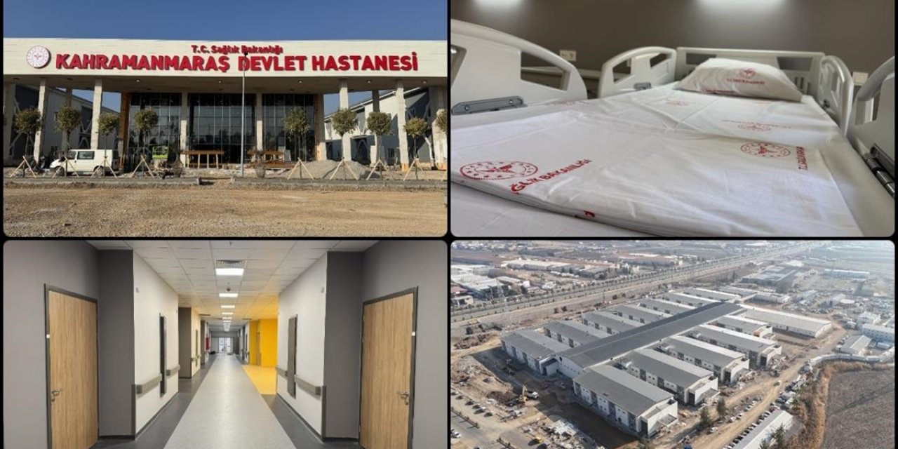 Kahramanmaraş Devlet Hastanesi Gelecek Ay Hasta Kabulüne Başlayacak