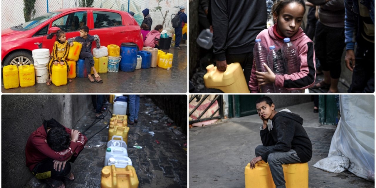 HRW: İsrail Gazze'deki Sivillerin Suya Erişimini Kasıtlı Engelleyerek Soykırım Suçu İşliyor