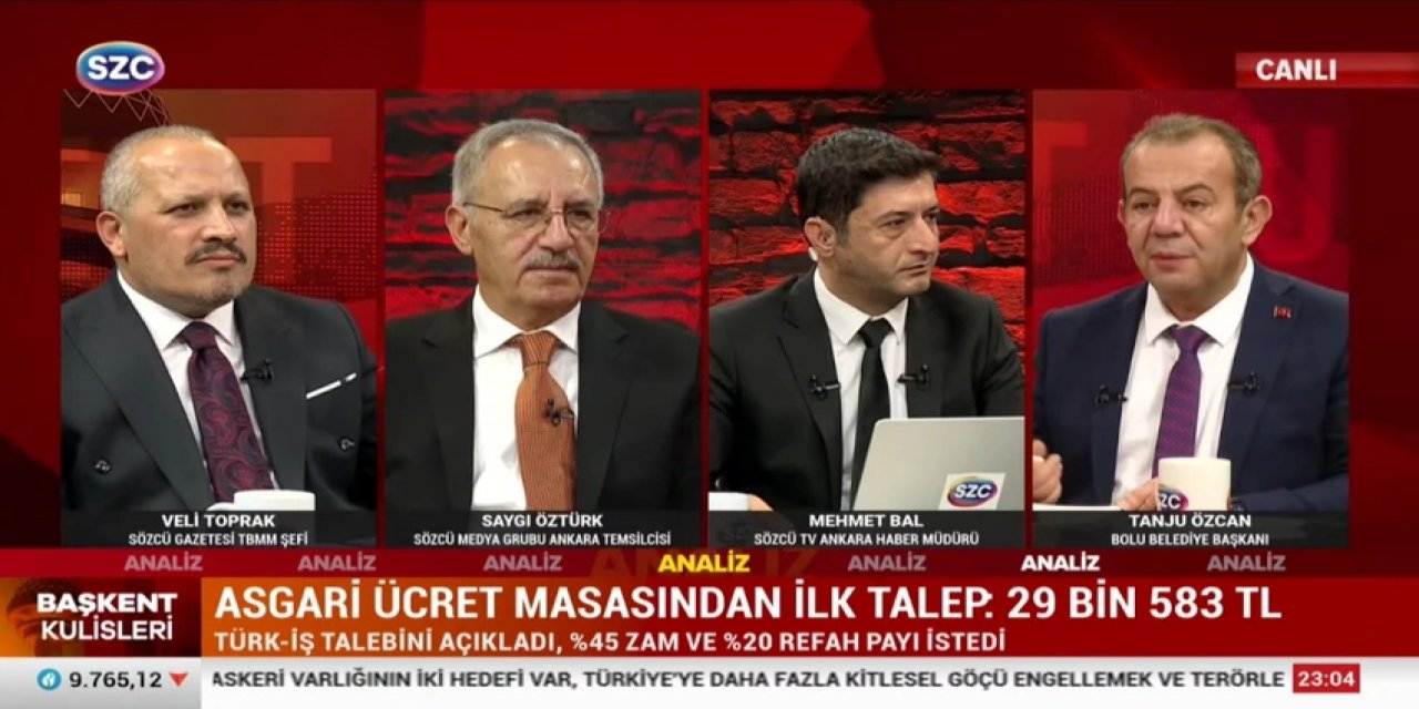 Tanju Özcan Sözcü TV'den 'Kibarca' Kovuldu