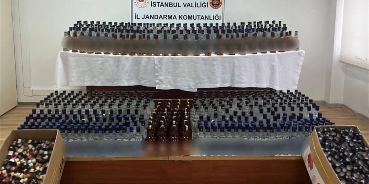 "Çengel-13" Operasyonlarında 10 Bin 600 Litre Sahte Alkol Ele Geçirildi