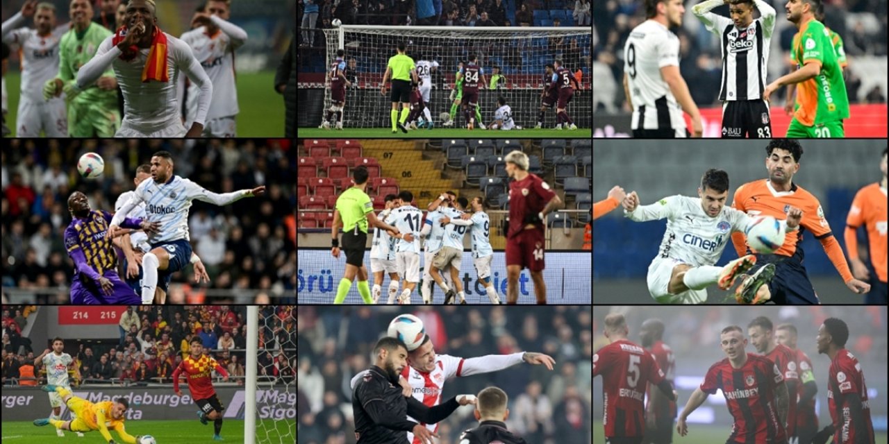 Süper Lig'de Sezonun İlk Yarısı Tamamlandı