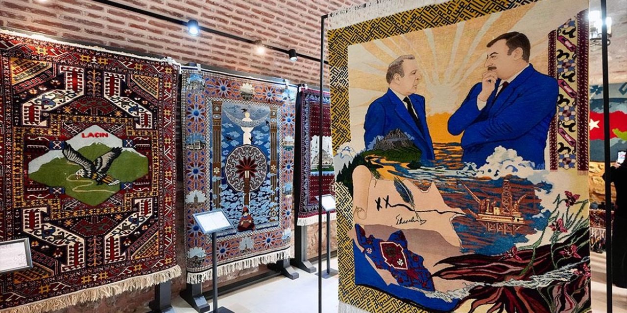 "Karabağ'dan İstanbul'a Halı Sergisi" İstanbul'da Açıldı