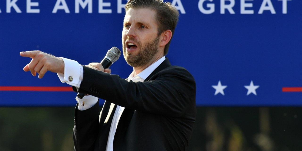 Trump'ın Oğlu Eric Trump'ın Sosyal Medya Paylaşımı Tepki Çekti