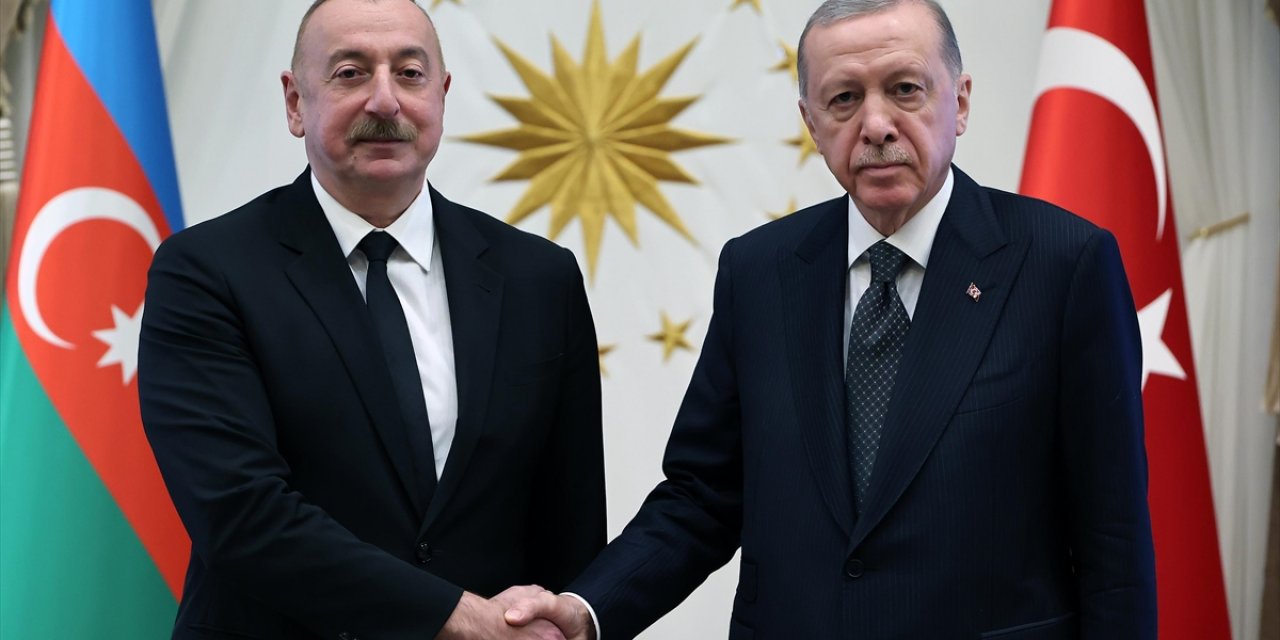 Cumhurbaşkanı Erdoğan'dan Azerbaycan Cumhurbaşkanı Aliyev'e Taziye Telefonu