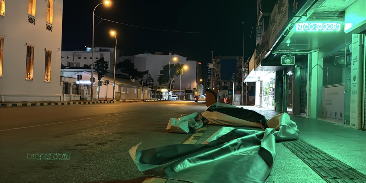 Hatay'da Fırtına Yaşamı Olumsuz Etkiledi