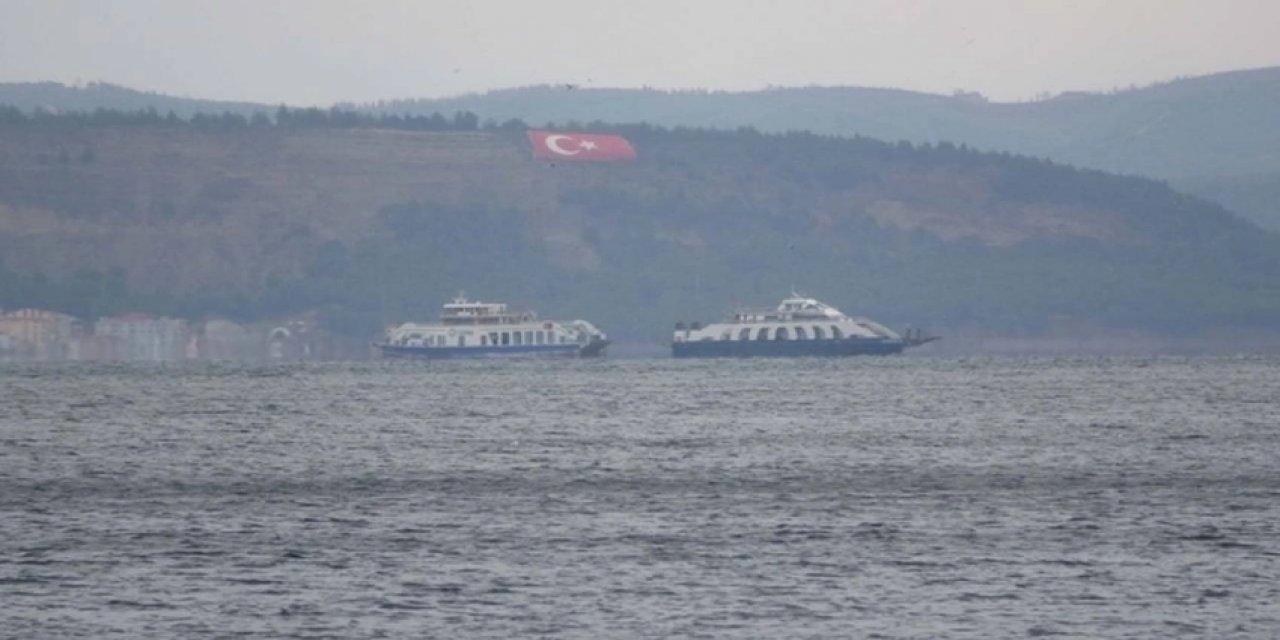 Dikkat! Çanakkale'de Yarınki Seferlere Fırtına Engeli