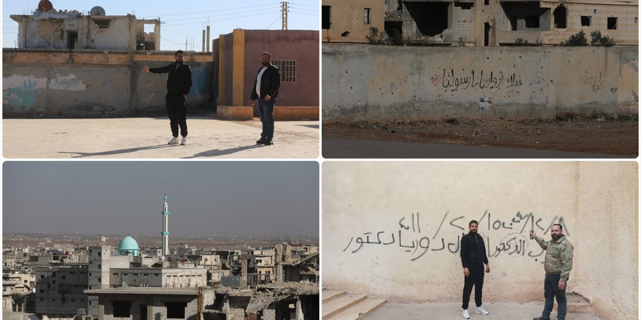 Bir Duvar Yazısıyla Suriye Devrimini Ateşleyen Gençler, "Doktor Kaçtı" Yazısıyla Hikayelerini Tamamladı