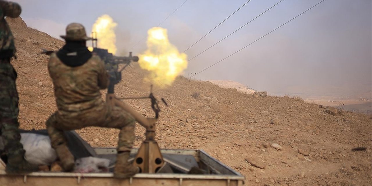 Suriye Milli Ordusu Güçleri, Münbiç'e Saldıran PKK/YPG'li Teröristlerle Çatışıyor