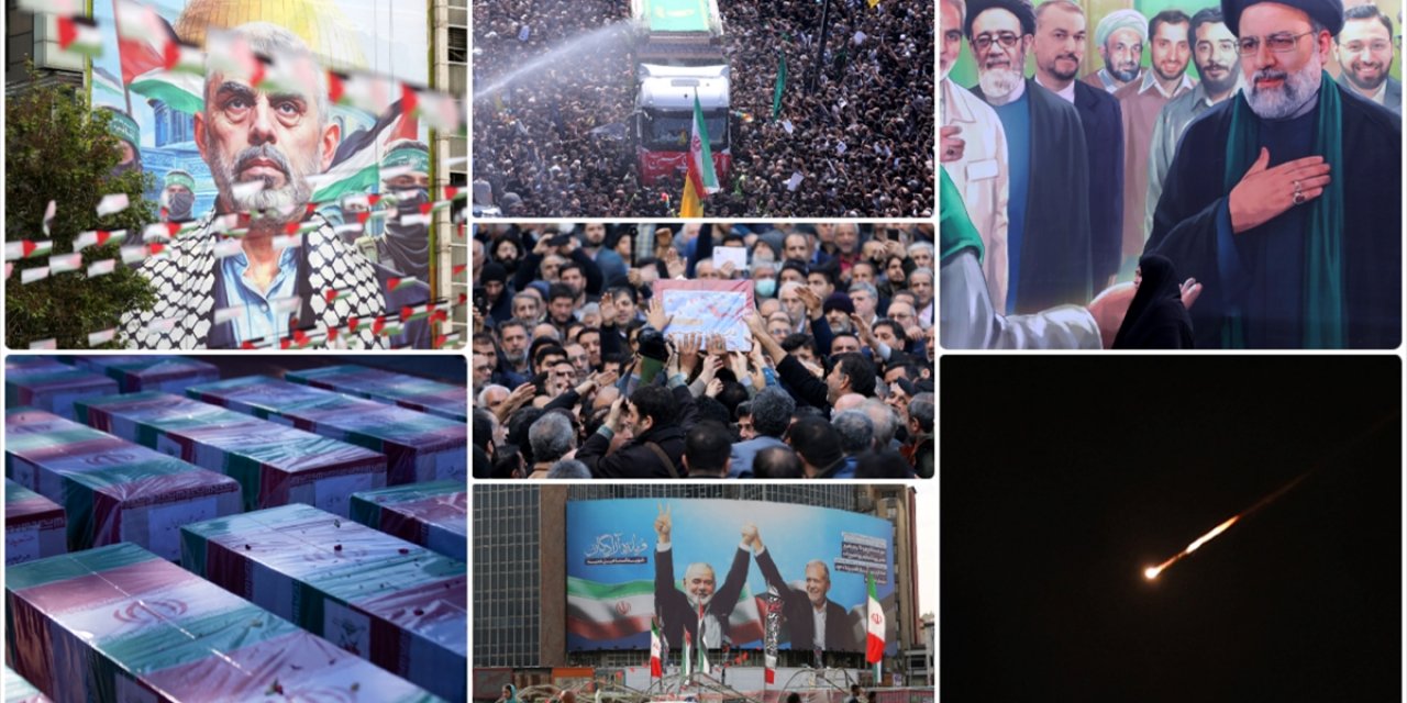 İran'da 2024 Reisi'nin Helikopterinin Düşmesi, İsrail'le Karşılıklı Saldırılar ve Heniyye Suikastıyla Geçti