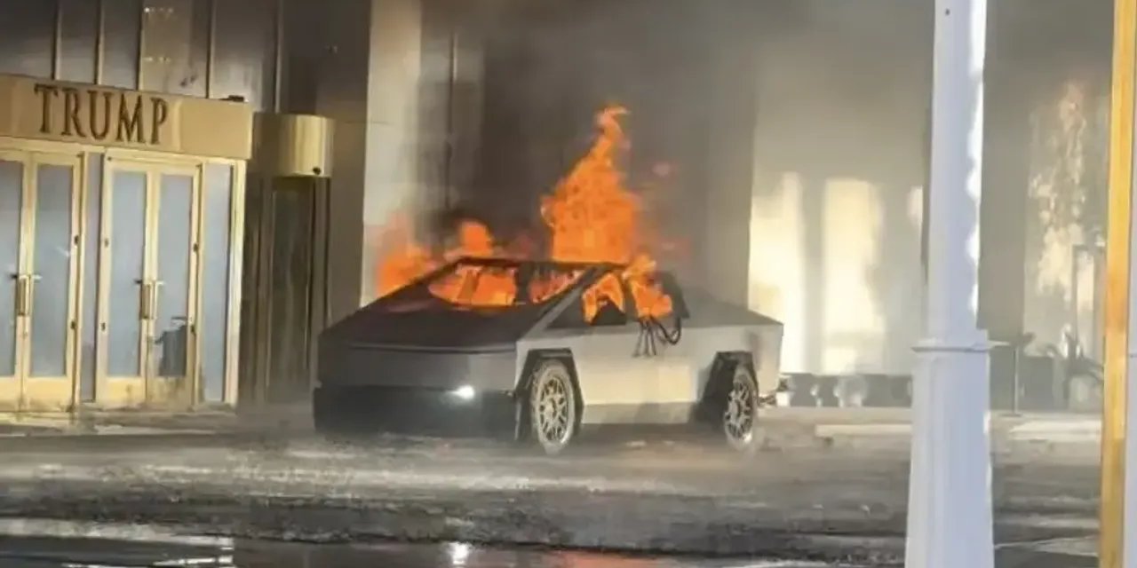 Tesla Bomba Gibi Patladı; 1 Ölü!
